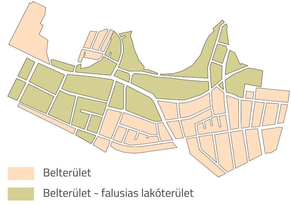 12 Építészeti karakterek bemutatása Falusias Sajószöged magán viseli az organikus településfejlődés jegyeit.