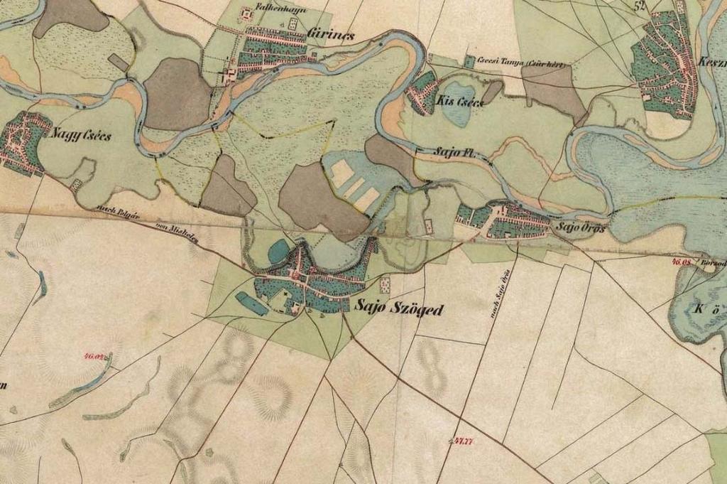 században a település birtokosai a Berentei és Peres, majd a Petri, majd 1425-ben mellettük egyes részbirtokokban a Hodászi és Siketh családok is. Szögedi-Syketh Bálint később is birtokos volt itt.