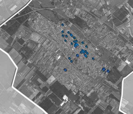 5. ELTÉRÔ KARAKTERÛ TELEPÜLÉSRÉSZEK Intézményterületek Albertirsa területén