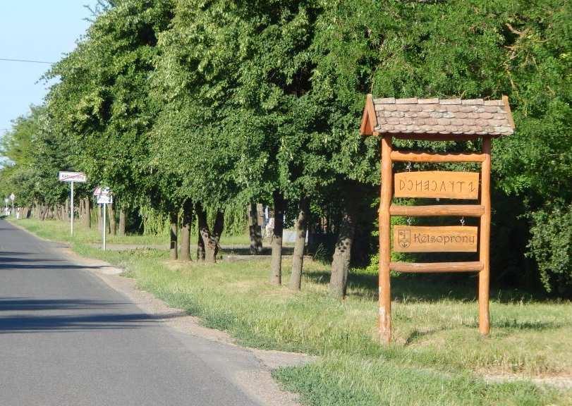 elhelyezése javasolt, a házak falaira, illetve a kerítésre kerülő