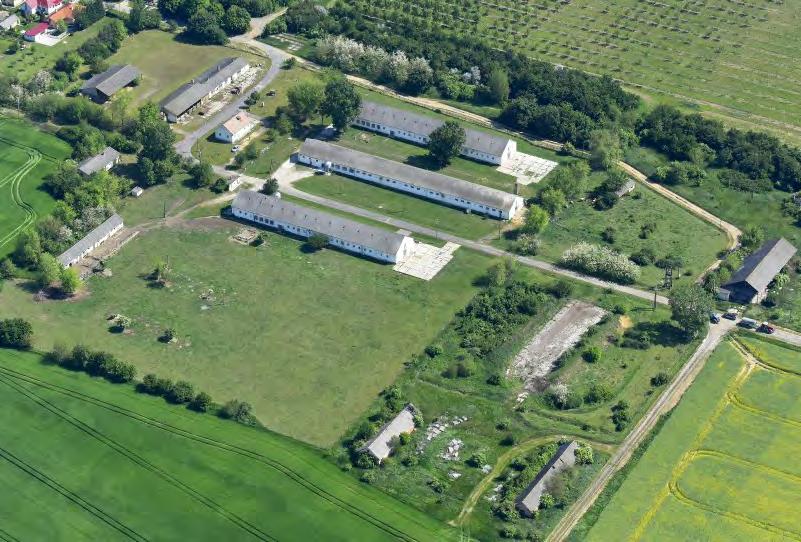 Gazdasági terület Kiskertes terület 32 33 A településen a jelentősebb gazdasági egységek a község déli részén, az egykori Tsz-major, illetve a községtől nyugatra lévő