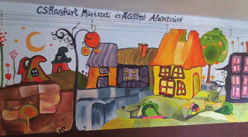 14 Bemutatkozás 26. ábra. Diákok által kifestett gyalogos-aluljáró Monor állomáson (Fotó: Horváth- Oravecz Nóra) kompozit vizsgálólépcsők, antigraffiti oldószerek, bevonatok stb.). Gyalogos-aluljáróink szépítése érdekében a MÁV Zrt.