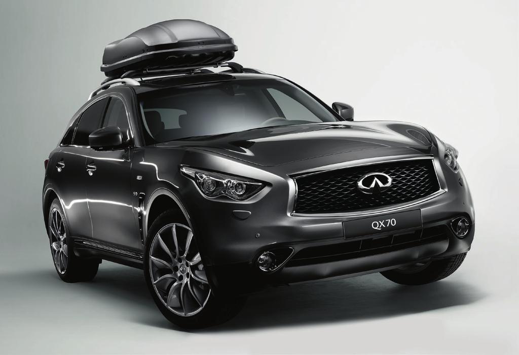 EREDETI INFINITI KIEGÉSZÍTŐK Az eredeti INFINITI kiegészítők tervezésére és gyártására ugyanolyan szigorú minőségi előírások