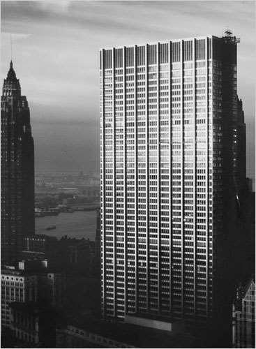 One Chase Manhattan Plaza, New York, USA, SOM (Skidmore, Owings & Merrill), 1971 Dobai