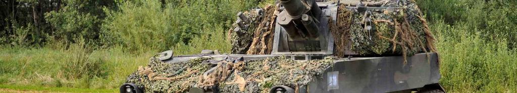 ) A németek által korszerűsített M109G a Rheinmetal által kifejlesztett rövid csövű, L/23 űrmérethosszúságú, nagy csőszájfékes löveggel rendelkezik. 5. ábra.
