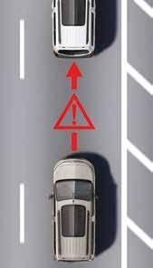 ELSŐ, HÁTSÓ ÉS OLDALSÓ** PARKOLÓRADAR A rendszer hangjelzéssel és a 8 érintőképernyőn kijelzett grafikus jelekkel figyelmezteti a vezetőt a közelben