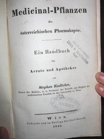 Endlicher: Medicinal