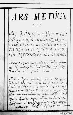 200 évig lappangott, alig használták; újranyomtatása csak