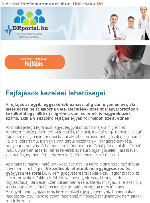 TEMATIKUS HÍRLEVÉL EDM Jellemzői Megjelenési felületek Kizárólagosság Egyedi felépítés, színvilág