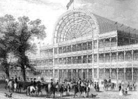 212. A kép a londoni ábrázolja. Az épület 1851-ban épült a világkiállításra. Joseph Paxton ezt az épületet acélból és emeltette.