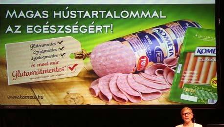 83. Ezután következett a glutamát, amit kivettünk a termékekből.