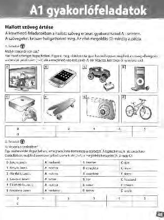 tartalmazza. interaktív feladatokkal és hanganyaggal, akár interaktív táblán is használható.