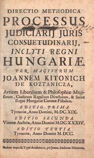 XIV+(2)+421p.+2 kihajt. mell.; 755+(5)p.+1t.; 399+(1)p. Az első hazai átfogó polgári jogi munka. Magyarul ekkor jelent meg először (latinul már 1814-ben napvilágot látott).