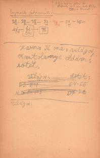 Áprily Lajos (1887-1967) költő, műfordító Havasi napló című versciklusának autográf kézirata.