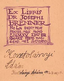 Később második kötetébe is beválogatta (1923). Tételünk feltehetőleg tisztázat, ám így is tartalmaz javítást és apróbb eltéréseket a nyomtatásban megjelenttől. 5 beírt oldal. Lajos Áprily, poet.