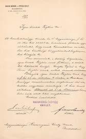 Központi Antikvárium 33 87. Teleki Pál gróf (1879-1941) politikus, a Turáni Társaság elnöke által saját kezűleg aláírt okirat.