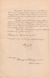 28. József Vészi, editor in chief of the Pester Lloyd. Autograph letter. 20 000,- 89.