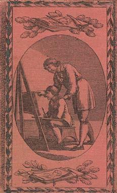 Központi Antikvárium 53 140. Toiletten Kalender für Damen. 1804. Wien, (1804.) J. Grämmer. 2t. (címkép+díszcímlap)+(28)p.+18t. (részben színes) Hozzákötve: Taschenbuch für Dichterfreunde Wien, 1804.
