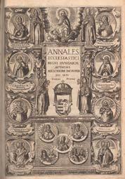 Központi Antikvárium 65 169. Inchofer, (Menyhért) Melchior: Annales ecclesiastici Regni Hungariae. Tomus Primus [unicus]. Roma, 1644. Typis Ludovici Grigniani. 1t.