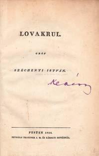 68 Központi Antikvárium 179. Széchenyi István, gróf: A Jelenkorban megjelent Adó és két garas Budán, 1844. Magyar Kir. Egyetem.