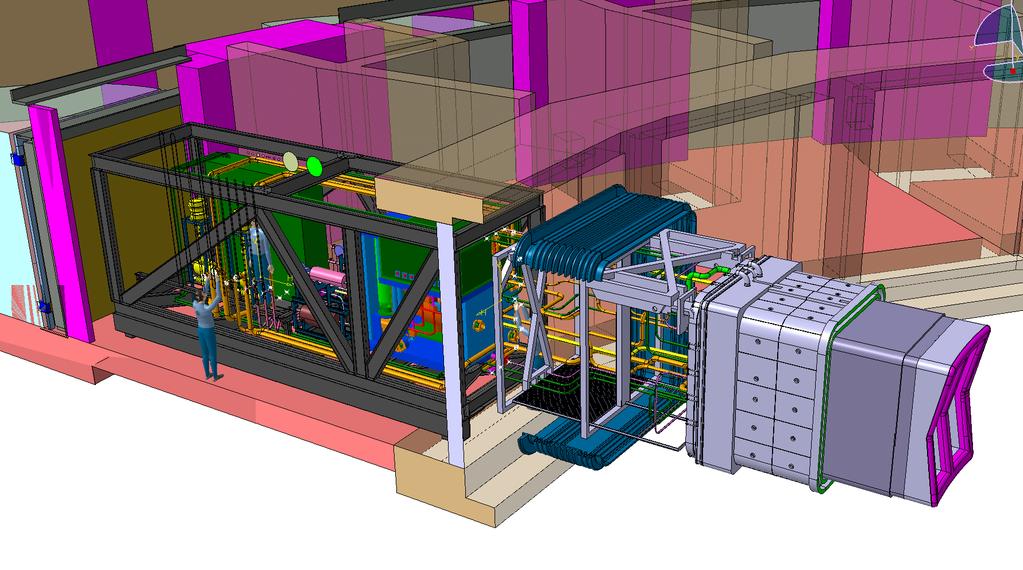 Az ITER TBM portjainak kialakítása Port cella: Trícium kivonó rendszer