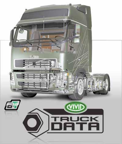 MIT KÍNÁL A VIVID TRUCKDATA? Az adatbázis részletes információkat tartalmaz 8 fő európai nehézgépjármű gyártó típusaira.