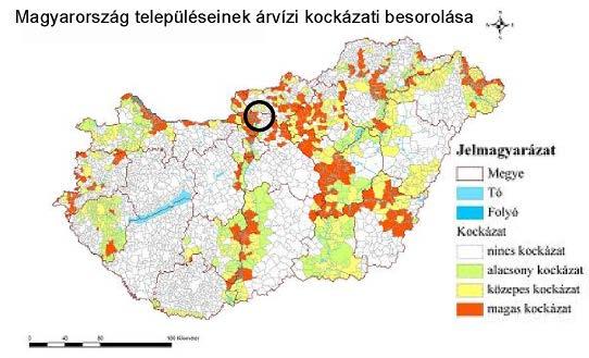 1.16. Katasztrófavédelem (területfelhasználást, beépítést, befolyásoló tényezők) Árvízvédelem Kosd települést a vízügyi ágazat árvízvédelmet igénylő települések között nem tartja nyilván, mivel Kosd