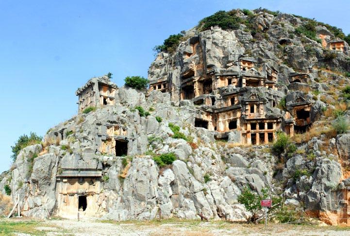 DEMRE Kirándulások DEMRE / MYRA, KEKOVA - KIRÁNDULÁS Myra mai nevén Demre a partvidék