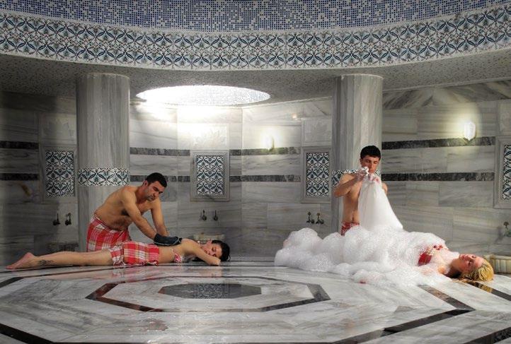 Kirándulások TÖRÖK FÜRDŐ (Hamam) Feltétlenül ajánljuk, hogy a nyaralás megkezdésekor látogassanak meg egy Hammamot.