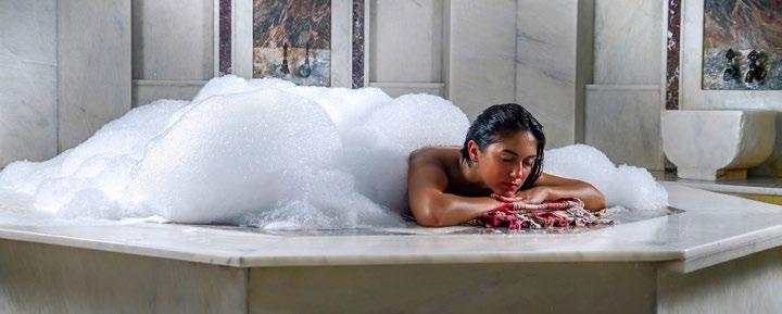 relaxációt. A törökfürdő felejthetetlen élmény, felfrissíti a testet és a lelket.