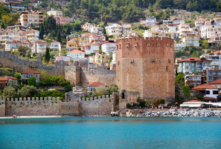 Kirándulások ALANYA VÁROSNÉZÉS Alanya a törökországot kedvelő