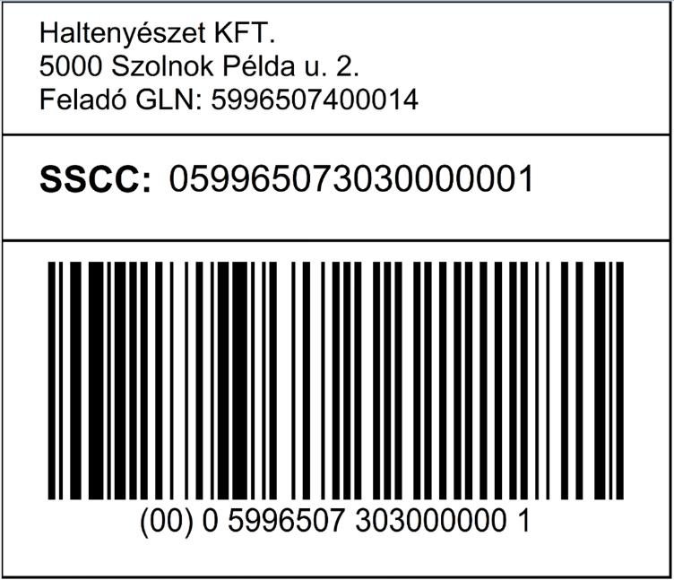 (422)) Az adott tételszámhoz tartozó egyedi további, jogszabályi adatok megadása az átvevő fél részére elektronikus, és előzetesen megküldött szállítólevélben, illetve a kísérő dokumentumokban