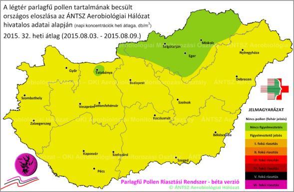 vonatkozóan kiadott PPRR térképek alapján.