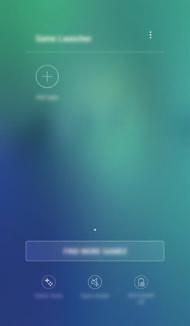 Alkalmazások Game Launcher Bevezető A Game Launcher összegyűjti a Play Áruház és a Galaxy Apps oldalakról letöltött játékait, így könnyedén elérheti őket ugyanazon a helyen.