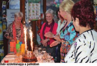 januári hideg napjain sem pihent Barna gyógyszerész úr, hanem figyelmeztetett, rám csörgetett: Tudod, hogy van közöttünk egy kolléganő, akit ismersz, és aki 60 éve tette be a lábát a Garay téri