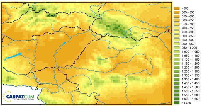 Csapadék átlagok és tendenciák A csapadék térben és időben sokkal változékonyabb éghajlat-alakító tényező, mint a hőmérséklet. Az 5. és 6.