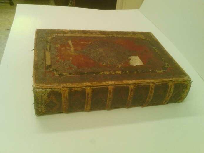Ant. 5489 Pontificale Romanum Clementis VIII. Pont. Max. iussu restitutum atqueeditum. Romae Apud Jacobum Lunam, Impensis Leonardi Parasoliet Sociorum, 1595. Címlap az 1601.