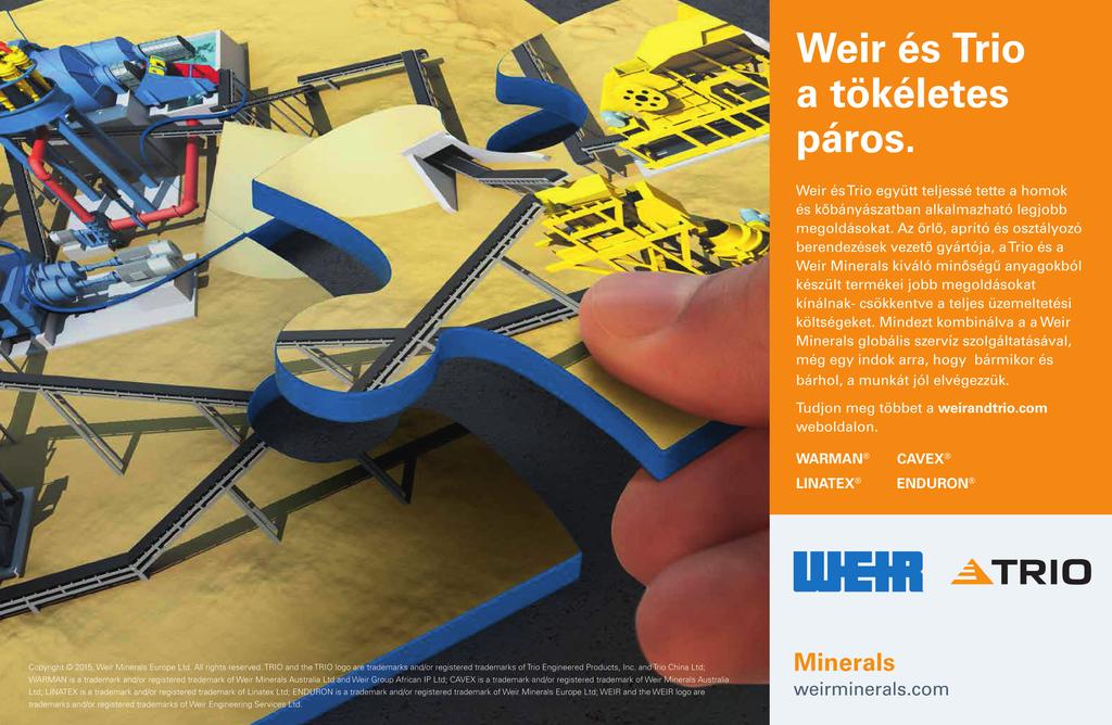 Weir Minerals Hungary H-2800 Tatabánya, Teleki László u. 11. 1/31. I T.