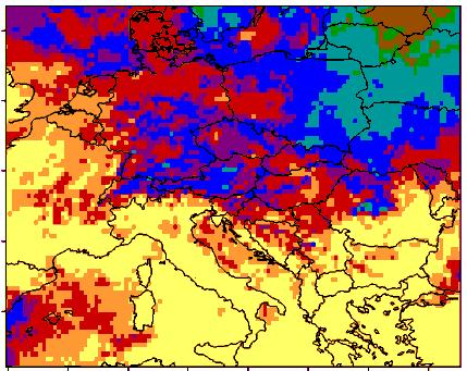 A CSAPADÉKSZIMULÁCIÓK BIZONYTALANSÁGA Az ALADIN-Climate és a REMO modell eredményei alapján nem (illetve a négy hazai klímamodell eredményei alapján sem) egyértelmű, hogy milyen változásokra