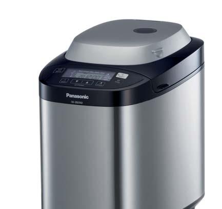 KENYÉRSÜTŐ SD-ZB2502B Többféle kenyérprogram (többek között: alap fehérkenyér, teljeskiőrlésű, 100% rozs, gluténmentes, briós, stb.