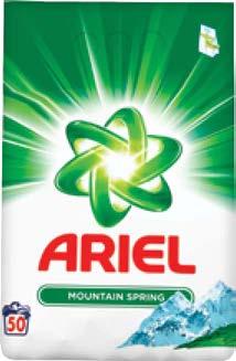ARIEL MOSÓPOR 1l FOLYÉKONY MOSÓSZER 2,75 l (1.672 /1 l) ár: 4.
