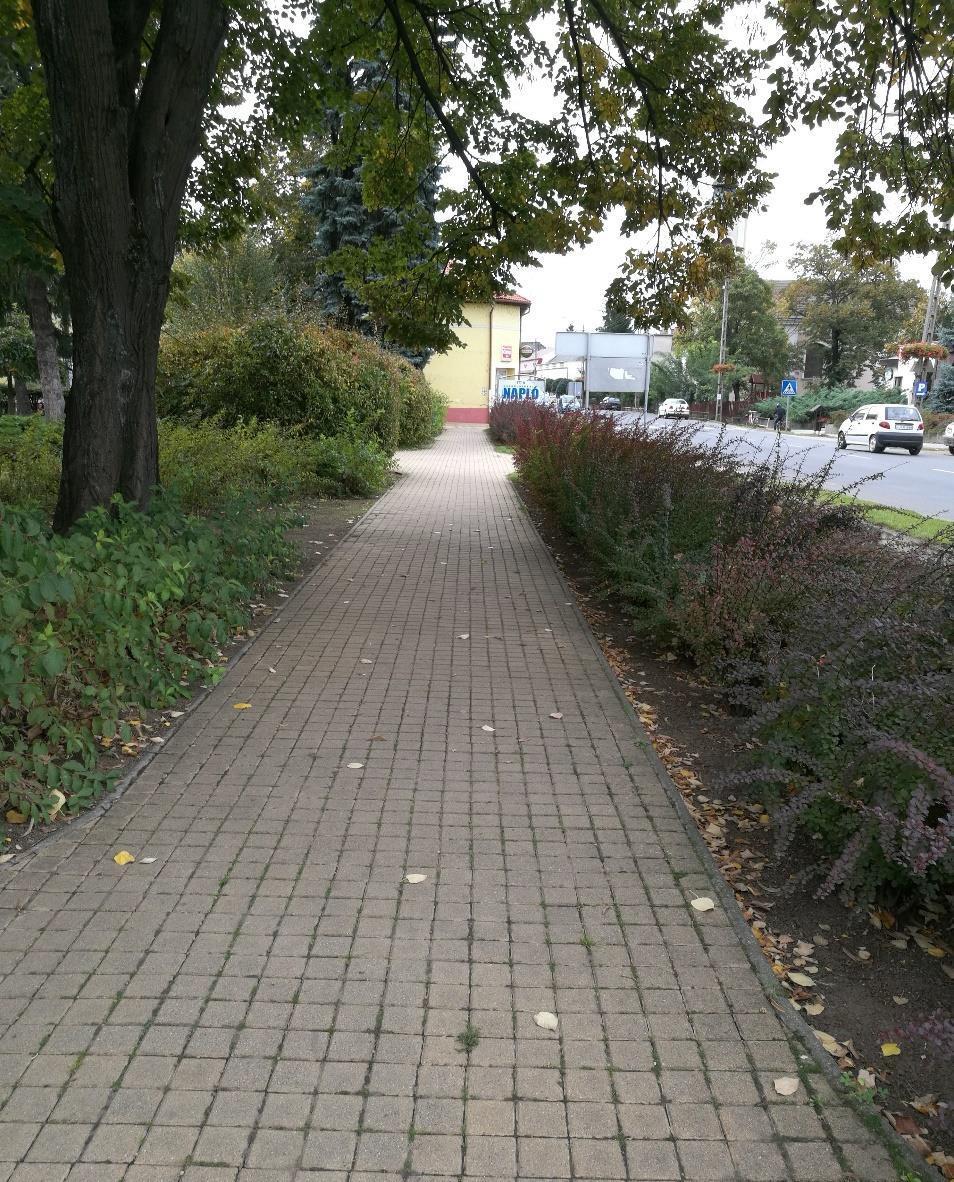 40 TELEPÜLÉS KÖZPONT ÉS VONZÁSKÖRZETE A városközpont jelenlegi állapotában felemás képet mutat. Az épített környezetben valósult meg fejlesztés az elmúlt években, pl.