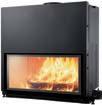 58 ZÁRT TŰZTEREK FATÜZELÉSHEZ FLAT 100 szabályozóval. 10,5 kw N (természetes légáramlás) 619930 580 000 FLAT 120 szabályozóval.