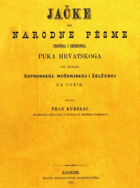 A horvát szellemi életet a neobarokk irányzat határozza meg amelyet a peresznyei plébános, Fickó József (1772 1843) szab meg az ún.