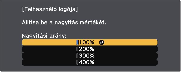 Az ktuális képjeltől függően képméret képjel felbontásánk megfelelően módosulht.