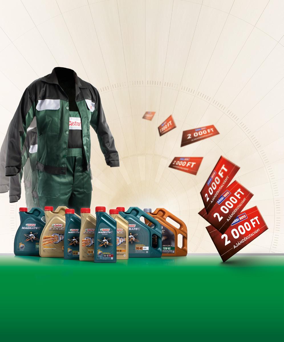 KÉT ÉRTÉKES AJÁNDÉK: ISMERJE MEG A NEM MINDENNAPI CASTROL AKCIÓNKAT! Értékes vásárlási utalvány és minőségi munkaruha ingyen? A Bárdi Autó Castrol akciójával most mindkettő az öné lehet!