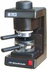 490 Ft SZARVASI SZV-612/3A ESPRESSO KÁVÉFŐZŐ * 800 W, víztartály: 0,6 l,