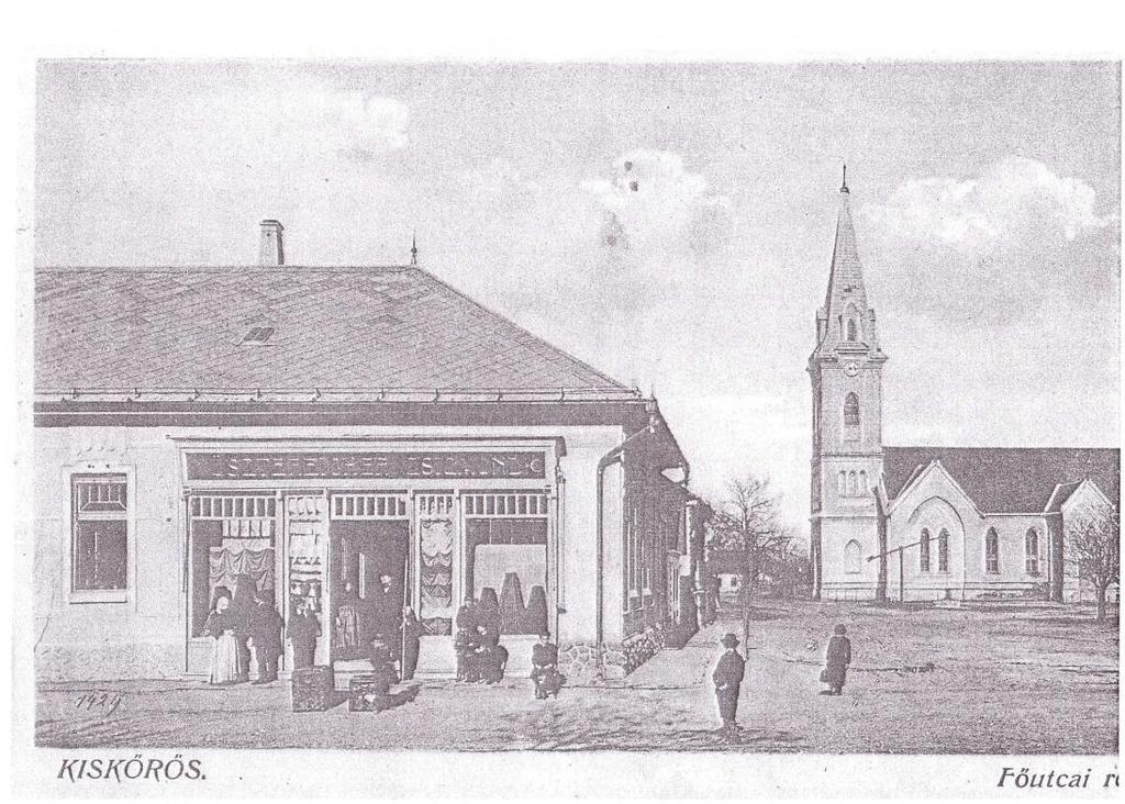 Képeslap, Kiskőrös, 1920-as évek 106.