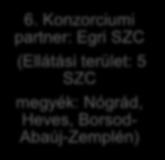 Konzorciumi partner: Kisvárdai SZC (Ellátási terület: 8