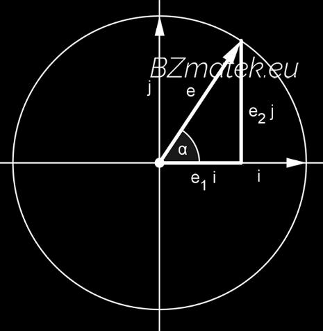 Trigonometria II. A tetszőleges nagyságú szögek szögfüggvényeit koordináta rendszerben egységhosszúságú forgásvektor segítségével definiáljuk.